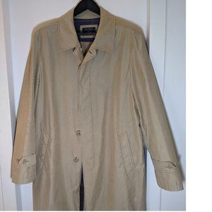 Charles Tyrwhitt Raincoat, Tan/Khaki, 40R